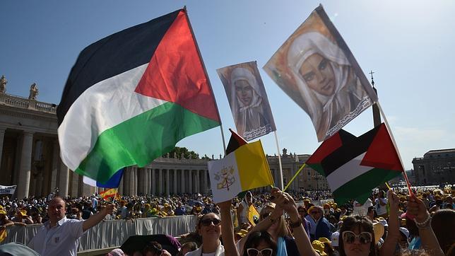 El Papa Francisco canoniza a las dos primeras santas palestinas