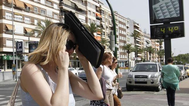 El intenso calor da una tregua a partir del martes