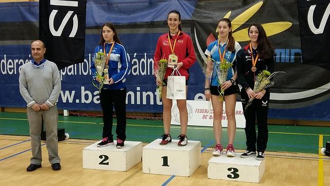 Claudia Leal, campeona de España de Bádminton sub-15