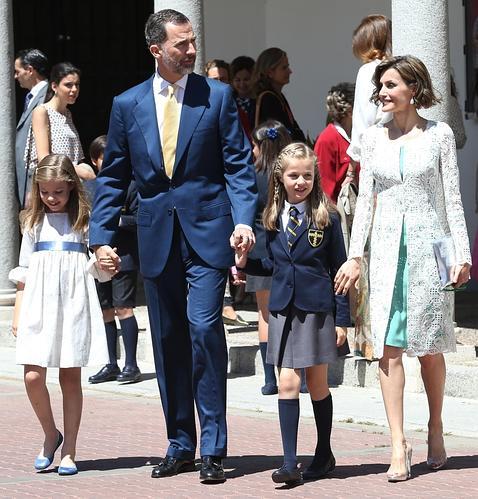 Los zapatos de Doña Letizia acaparan las miradas