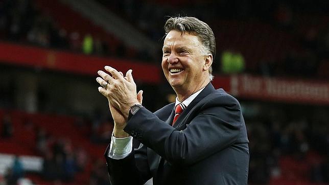 El show de Van Gaal en la fiesta del Manchester United