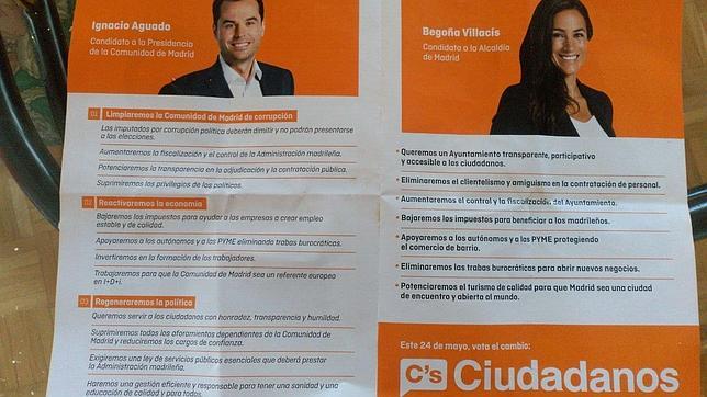 Ciudadanos prefiere el formato esquema