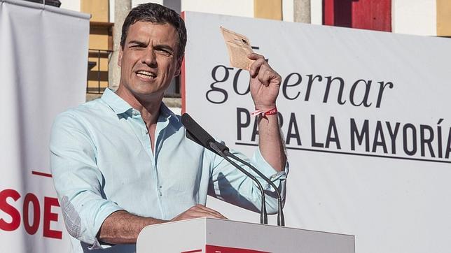 Sánchez: «No creo que Podemos y Ciudadanos estén preparados para gobernar el cambio»