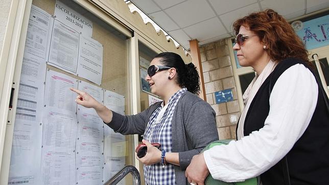 A menos niños, más fácil entrar en el colegio elegido