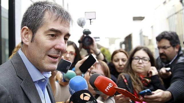 Fernando Clavijo, ganador en Canarias