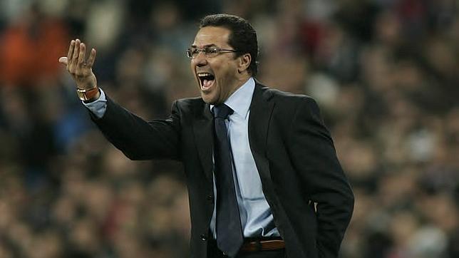 Vanderlei Luxemburgo, durante un encuentro del Real Madrid