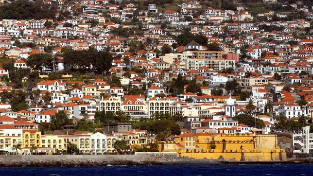 Panorámica de Funchal, la capital de Madeira