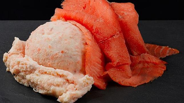 Helado de salmón, en Nossi-bé
