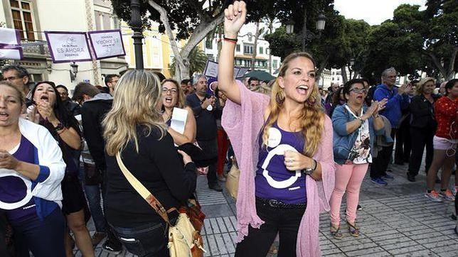Noemí Santana, candidata de Podemos al Parlamento de Canarias