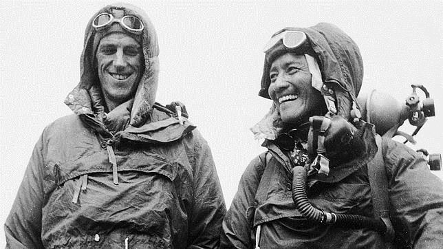 Edmund Hillary y Tenzing Norgay hicieron historia en el Everest el 29 de mayo de 1953