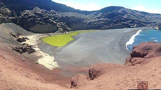 Laguna Verde, en Lanzorote