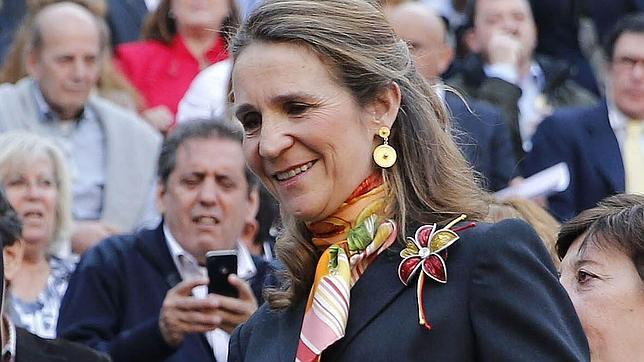 La Infanta Doña Elena presidirá la Corrida de Beneficencia en Madrid