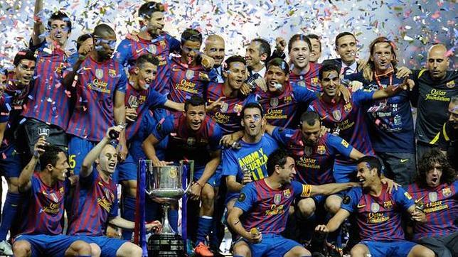 El Barcelona ganó su último título de Copa en 2012
