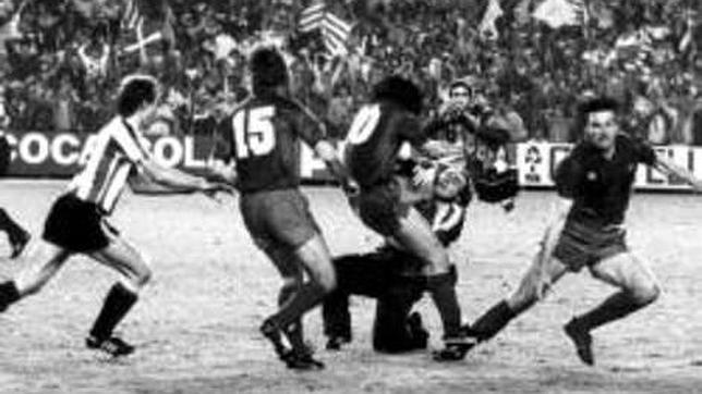 La final de 1984 entre Athletic y Barcelona, la de peor recuerdo