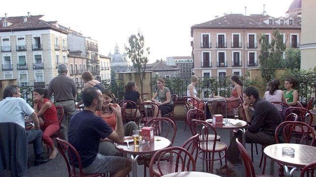 Un rincón impresionante frente al Mercado de la Cebada