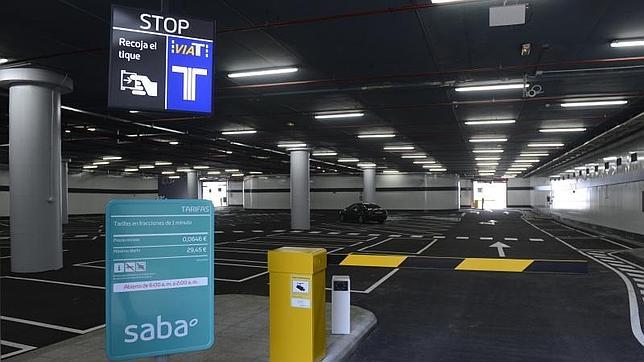 Así es el renovado parking de la estación de Metro de Nuevos Ministerios