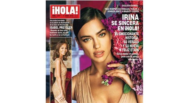 Irina Shayk: «Creo en la amistad después del amor»