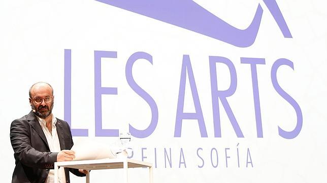 Davide Livermore, durante la presentación de la programación del Palau de les Arts