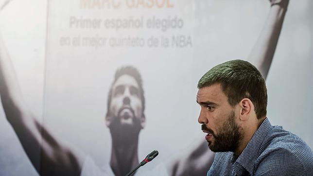 Marc Gasol: «Pitar es una manera de expresarse pacíficamente»