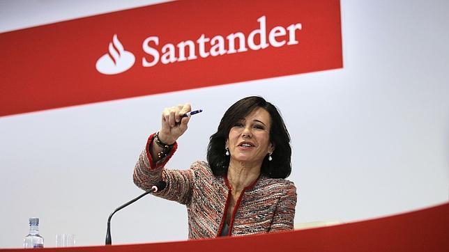 La presidenta del Banco Santander, Ana Botín