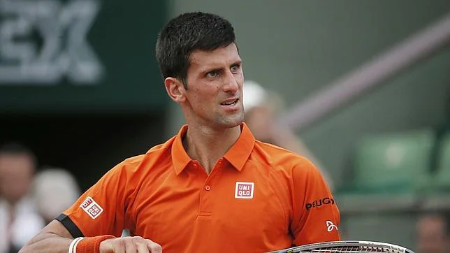 Djokovic, durante el partido contra Murray