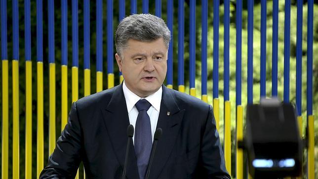 El presidente ucraniano, Petró Poroshenko