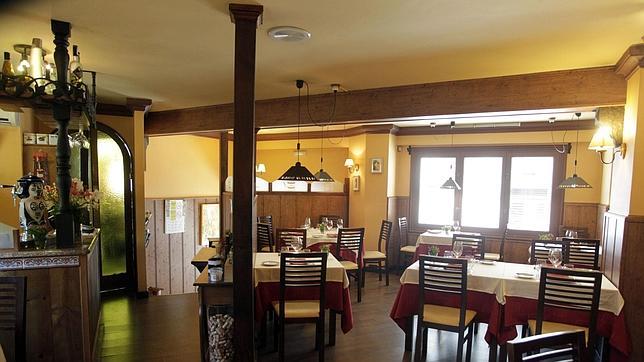 Aspecto del comedor principal de O Tamboril