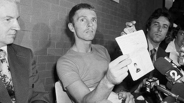 Billy Hayes, a su regreso a Estados Unidos