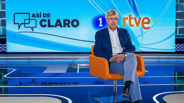 TVE cancela el programa de Buruaga, «Así de claro», tras tres entregas