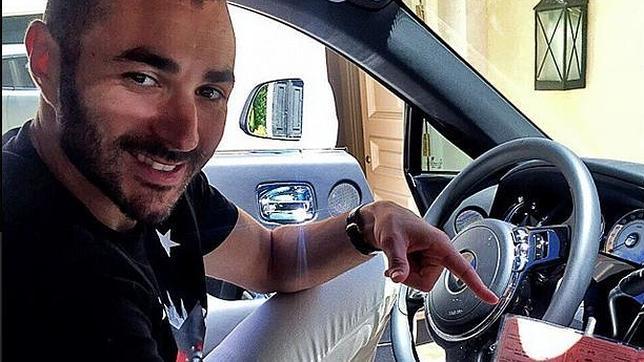 Benzema, investigado por conducir sin carné