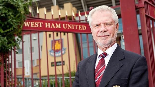 David Gold, presidente del West Ham inglés