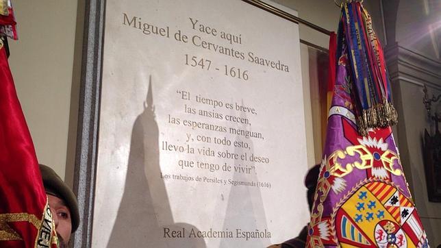 Madrid ya tiene su monumento funerario a Cervantes