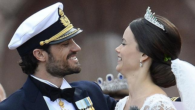 El Príncipe Carlos Felipe y la Pricnesa Sofía