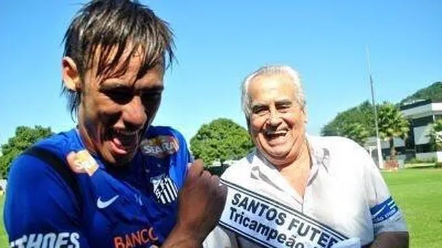 Neymar llora la muerte de «Zito», su descubridor