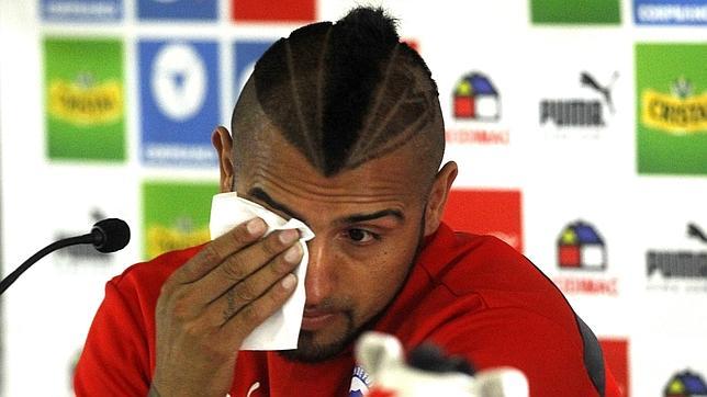 Arturo Vidal, entre lágrimas: «Estoy muy avergonzado, les fallé a todos»