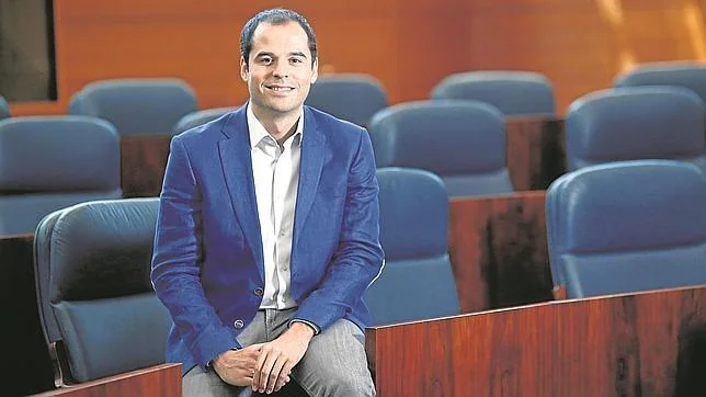 Ignacio Aguado, líder de C's en la Comunidad de Madrid, posa para ABC