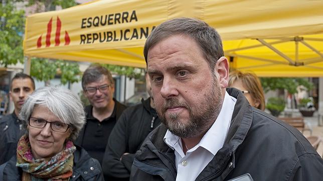 El presidente de ERC, Oriol Junqueras