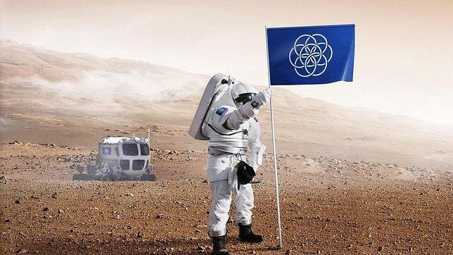 Así es la bandera que aspira a representar a la Tierra en otros planetas