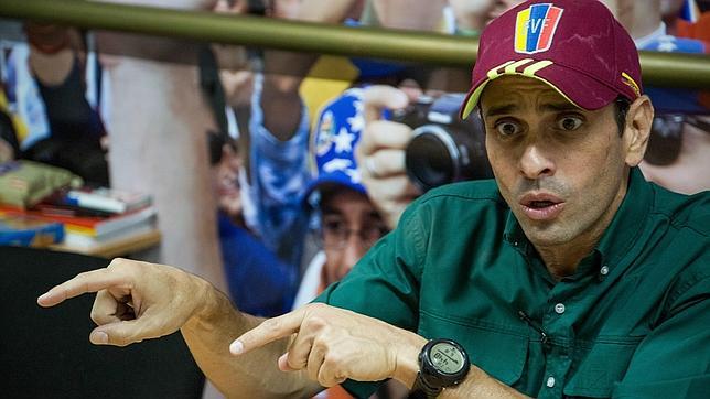 El partido de Capriles encabeza las listas de la coalición opositora a las legislativas