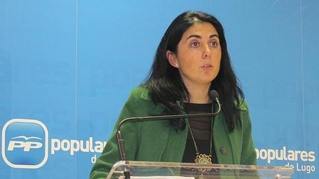 La presidenta de la Diputación de Lugo, Elena Candia