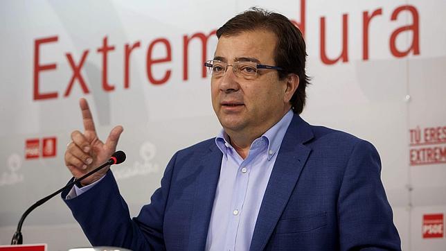 Guillermo Fernández Vara, candidato del PSOE a la