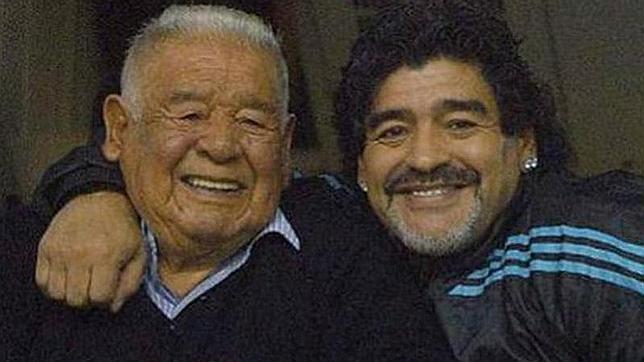 Muere «Don Diego», padre de Maradona