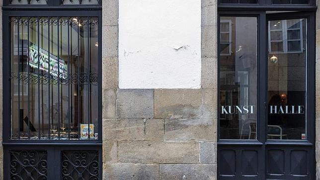 Exteriores del local, abierto hace tres años en la capital gallega