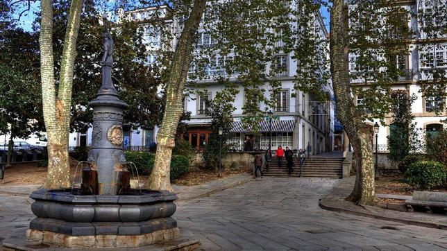 Plaza de Azcárraga, en la Ciudad Vieja
