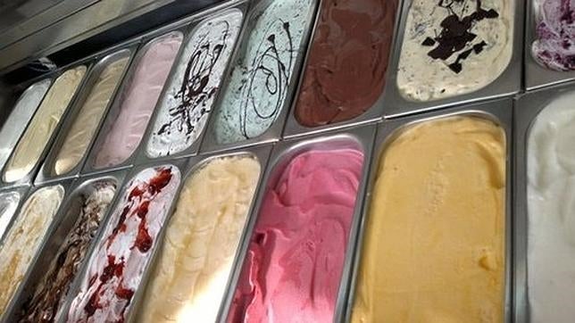 Vitrina en la que se puede observar los sabores infinitos