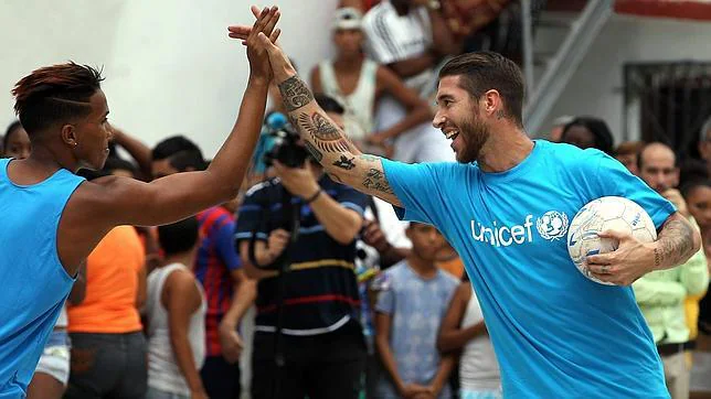 Sergio Ramos, en La Habana