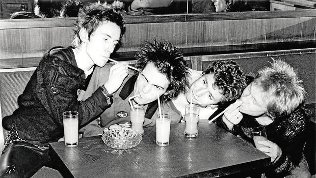 Los Sex Pistols en Luxemburgo en 1977