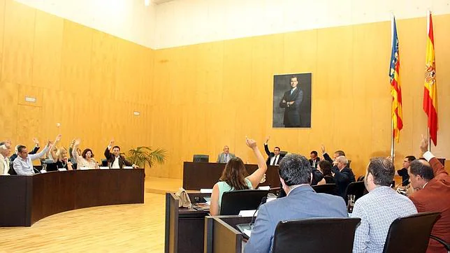 Votación del Pleno del Ayuntamiento de Benidorm