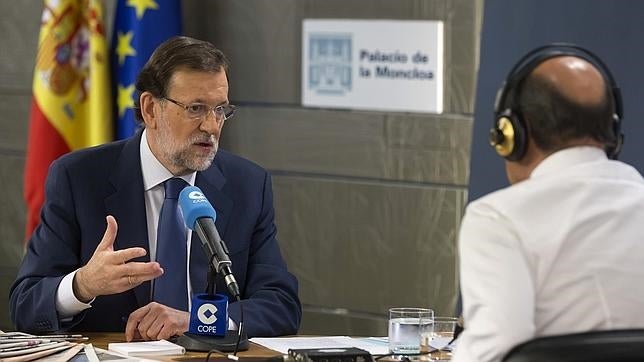 Rajoy, en Cope: «No tengo grandes enemigos internos en el partido»