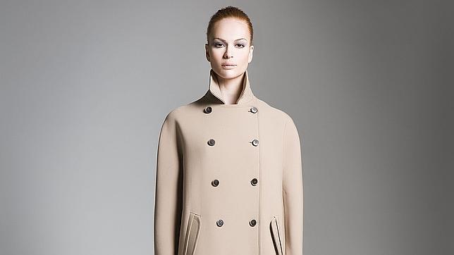 Abrigo clásico en camel